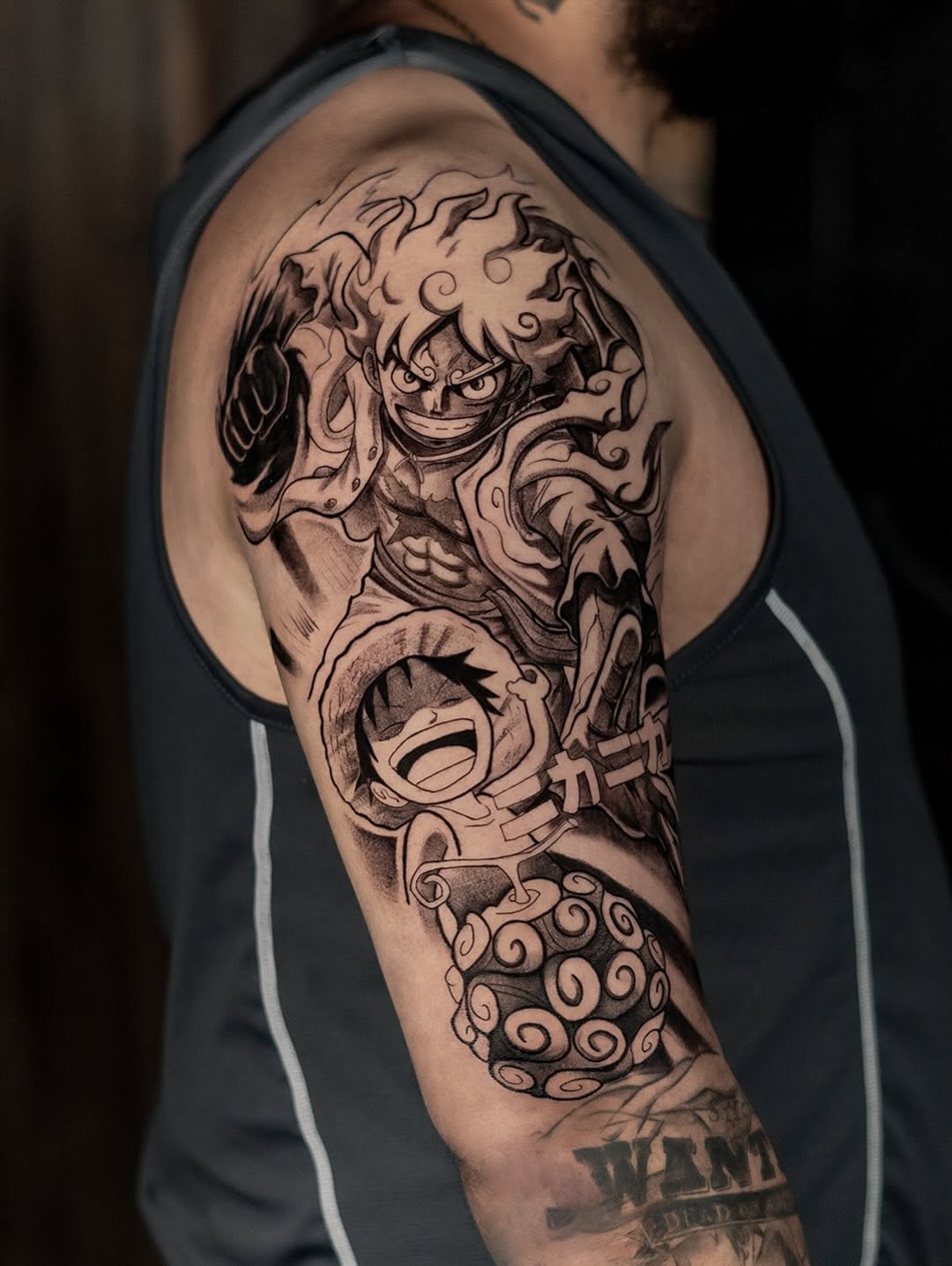 Blackwork anime